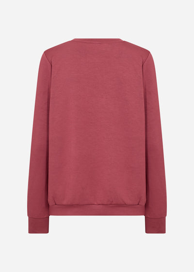 SC-BANU 281 Sweatshirt Rubin rød