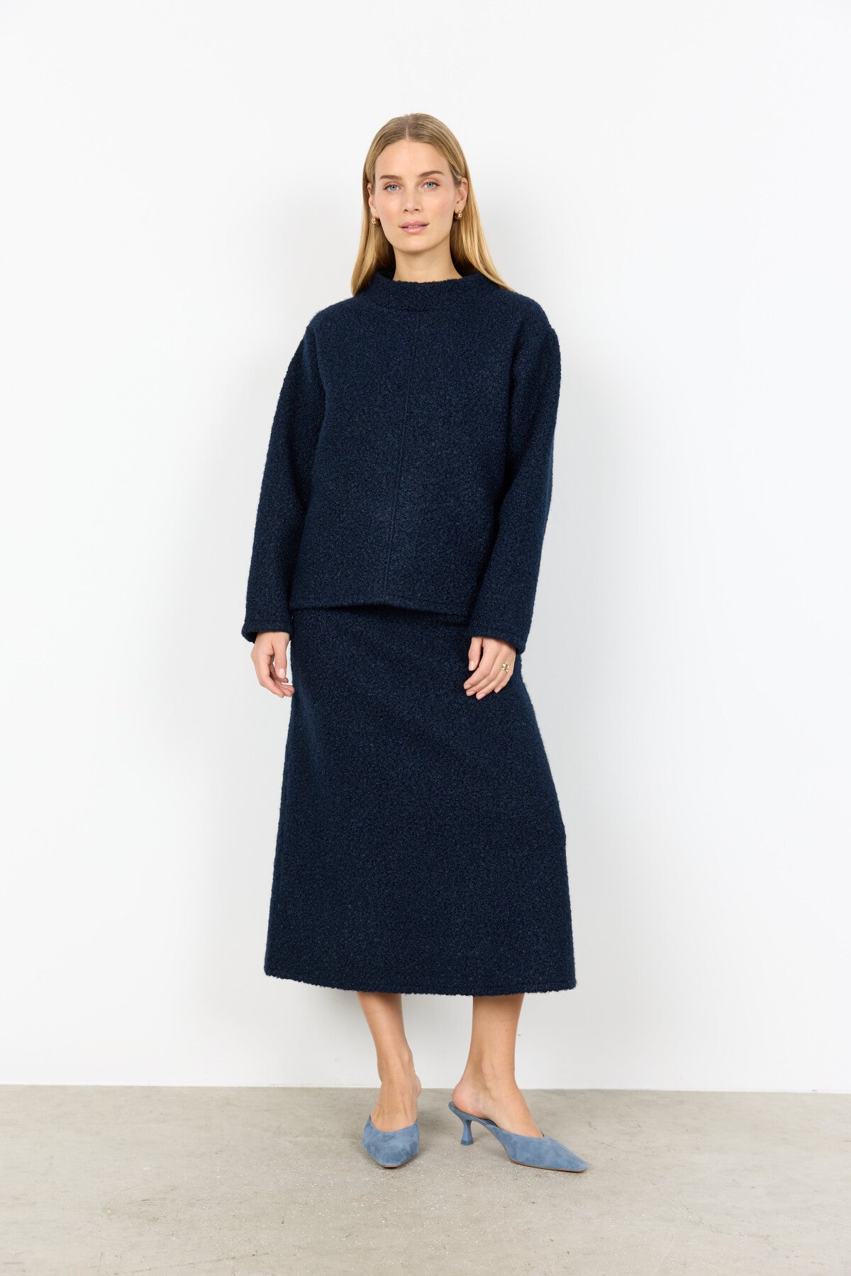 SC-SHAIMA 3 Bluse Navy