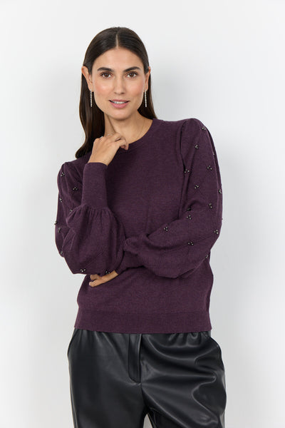 SC-DOLLIE 802 Pullover Lilla