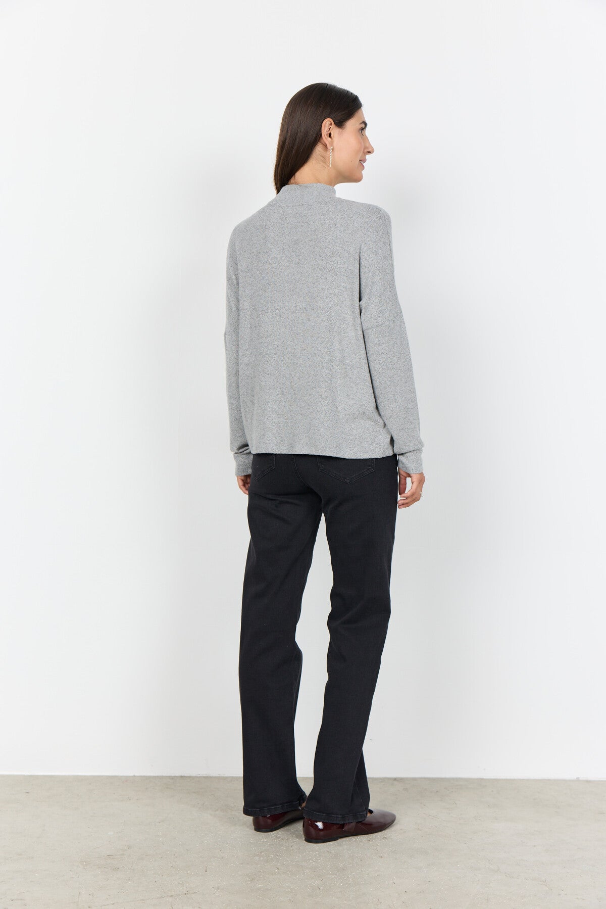 SC-BIARA 126 Bluse Grå