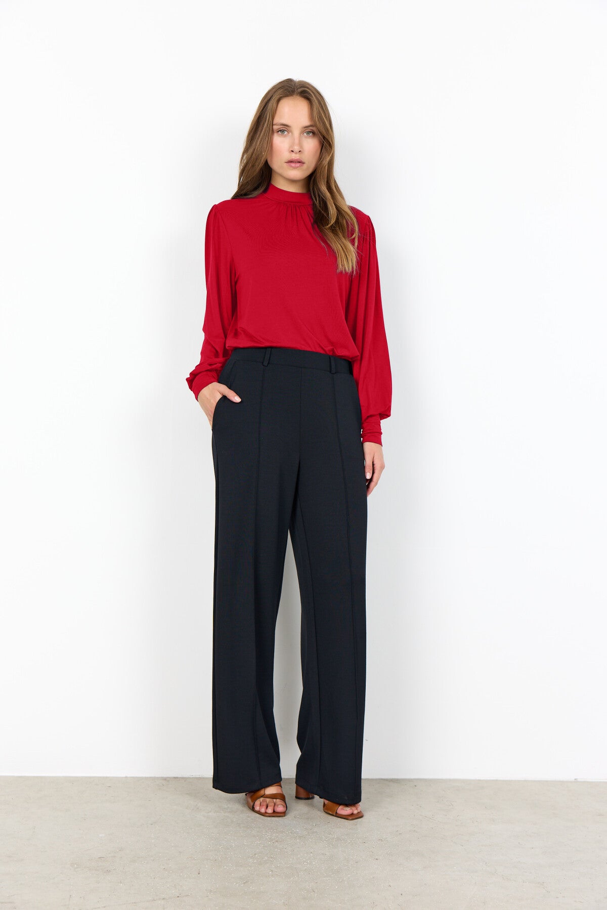 SC-MARICA 344 Bluse Rød