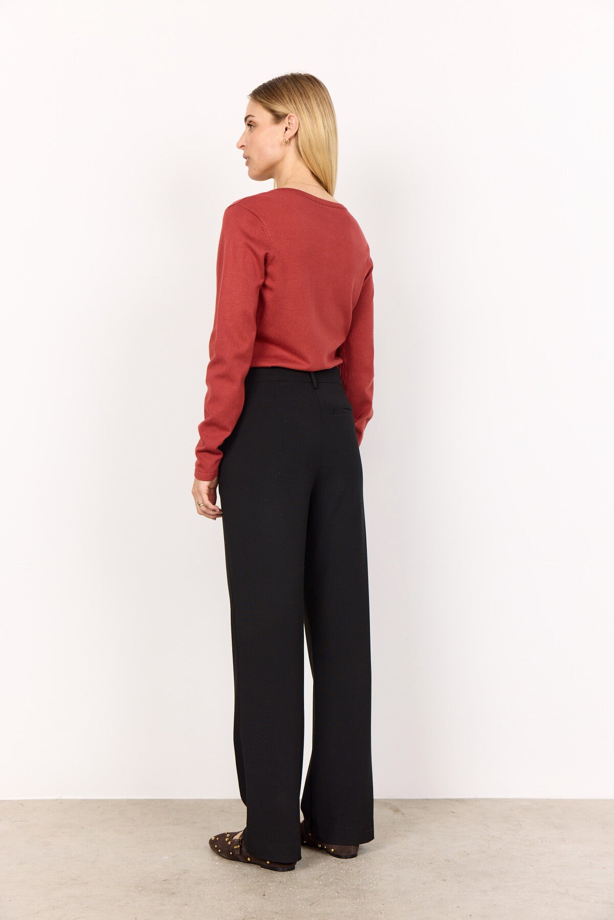 SC-DOLLIE 446 Cardigan Rust rød