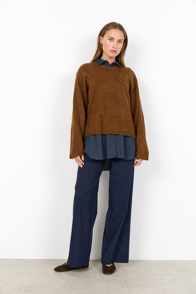 SC-ORLEAN 4 Pullover Brun