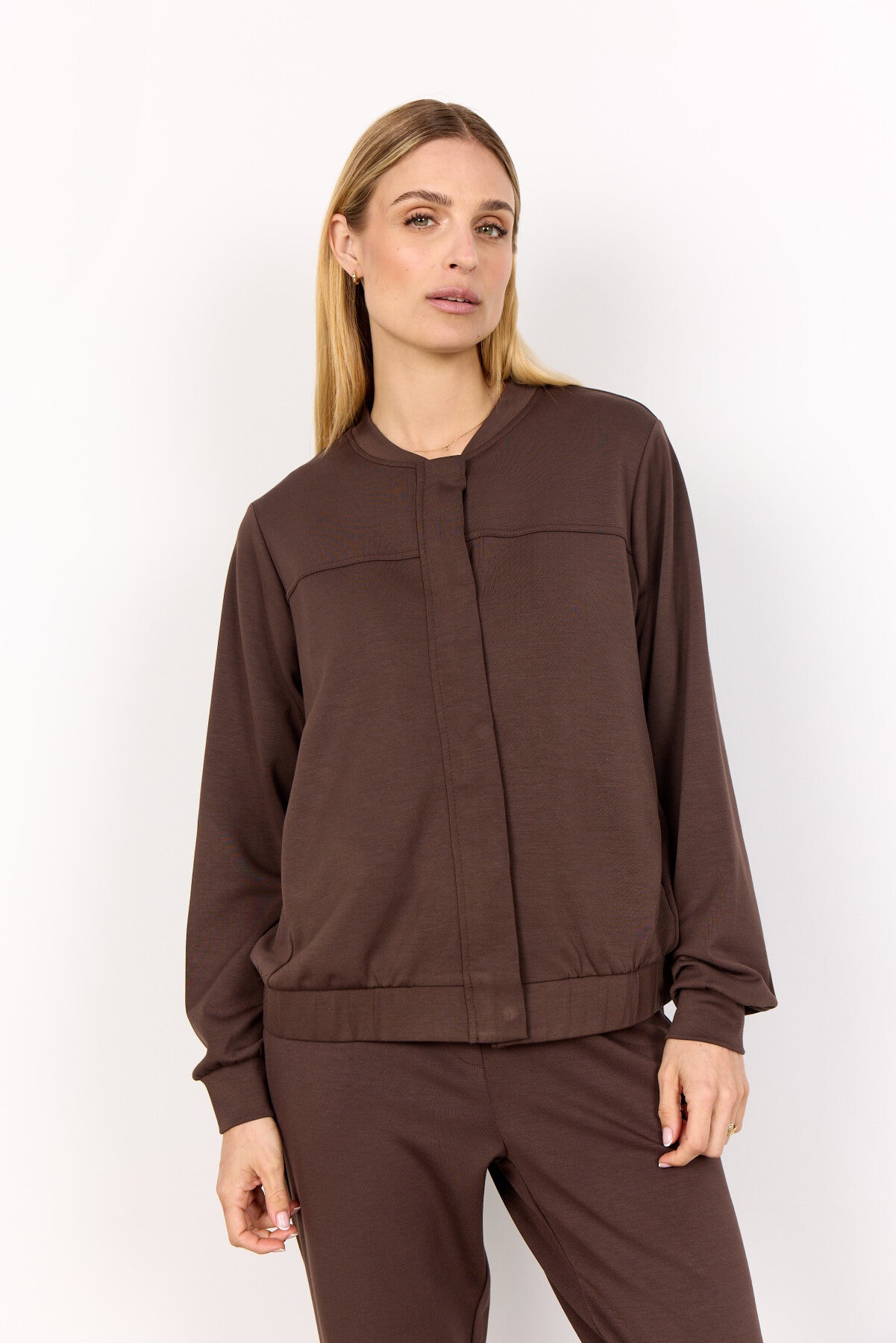 SC-BANU 225 Sweatshirt Mørk brun