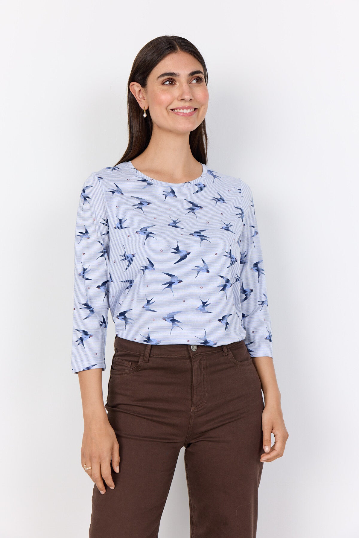 SC-GALINA 65 Bluse Lyseblå