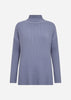 SC-KANITA 22 Pullover Støvet blå