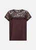 SC-MARICA 371 T-shirt Mørk blomme