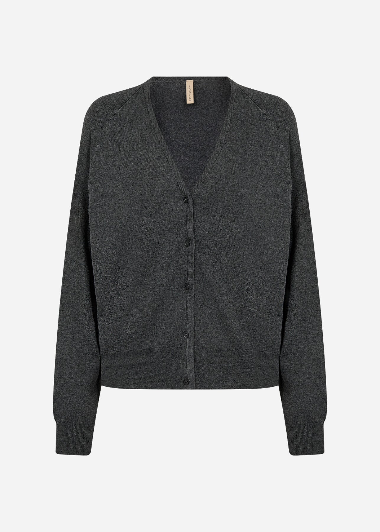 SC-DOLLIE 804 Cardigan Mørk grå
