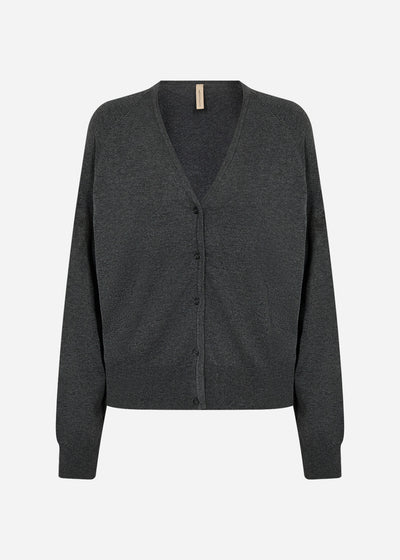 SC-DOLLIE 804 Cardigan Mørk grå