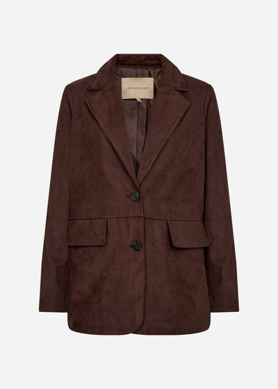 SC-VESNA 2 Blazer Mørk brun