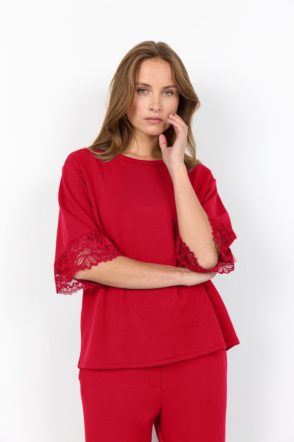 SC-BANU 266 T-shirt Rød