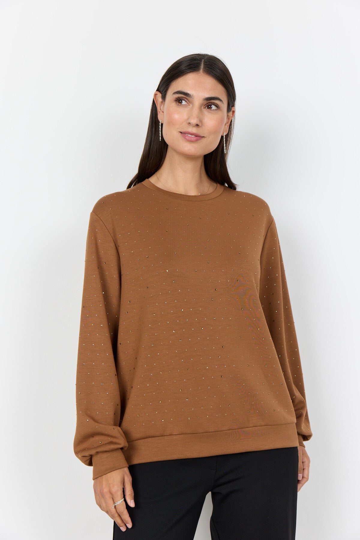SC-BANU 270 Bluse Brun