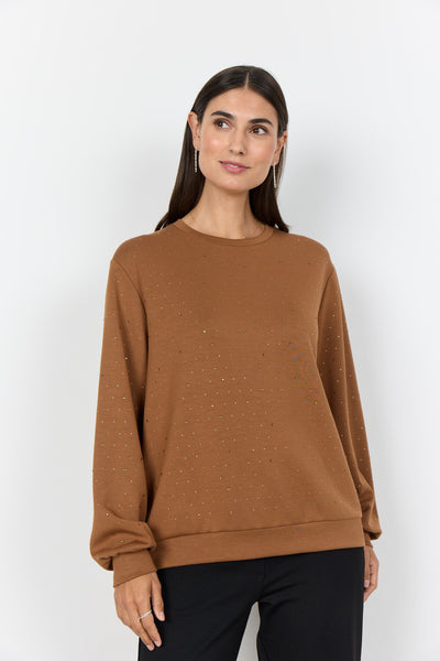 SC-BANU 270 Bluse Brun