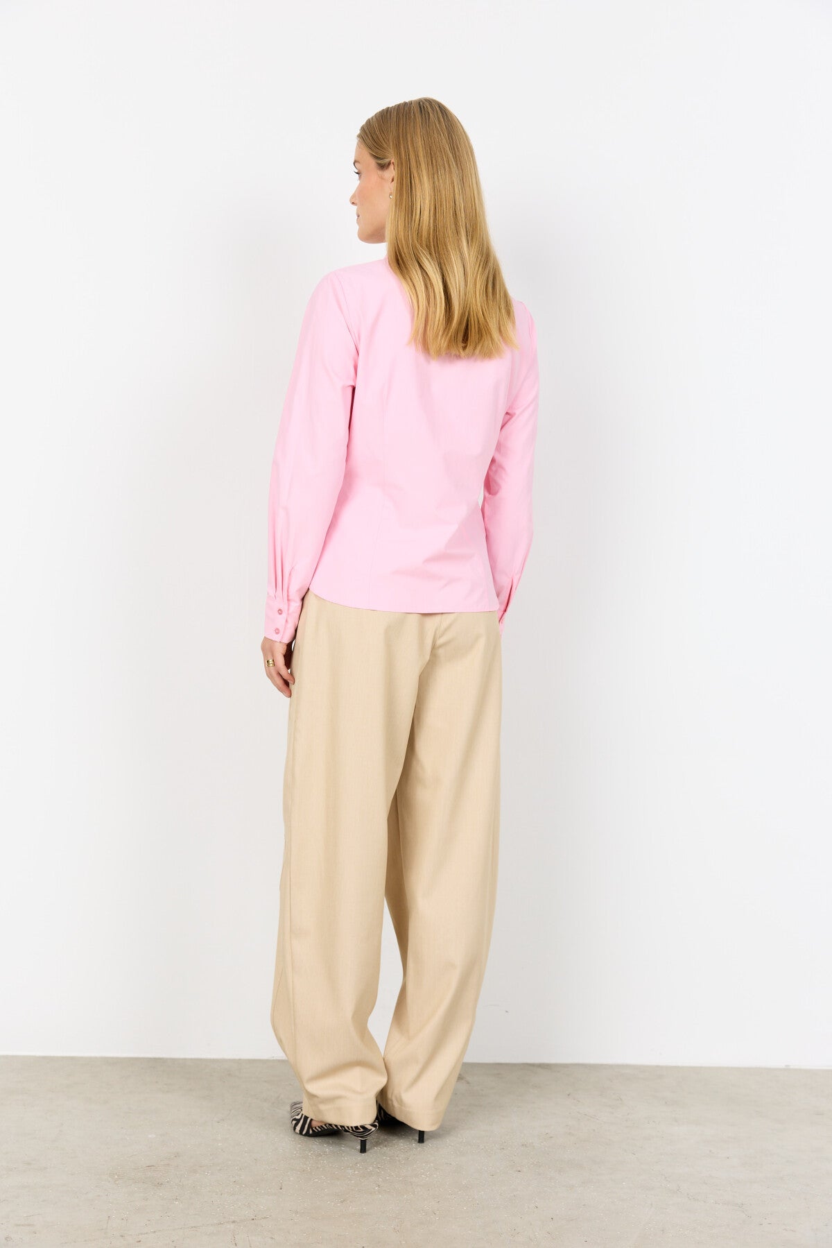 SC-NETTI 6 Skjorte Lyserød