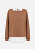 SC-BANU 271 Bluse Brun