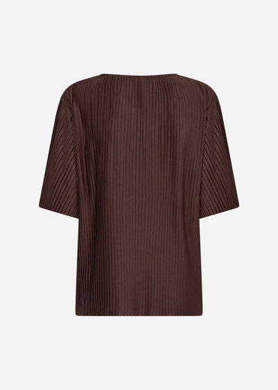 SC-KIRIT 19 Bluse Mørk brun
