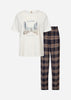 SC-JING 1 - SET Pyjamas Mørk blå