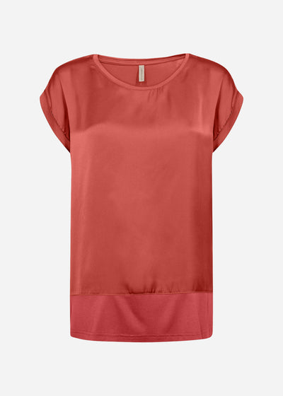 SC-THILDE 6 T-shirt Rust rød
