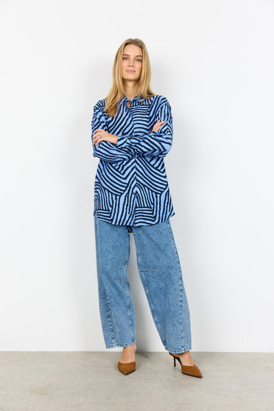 SC-BECCA 2 Skjorte Navy