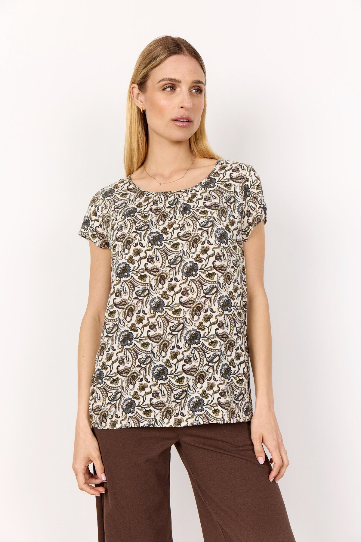 SC-SAMEA 1 Bluse Oliven