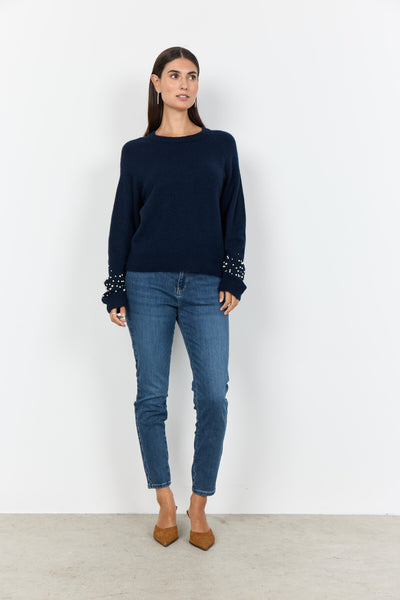 SC-NESSIE 72 Pullover Mørk blå