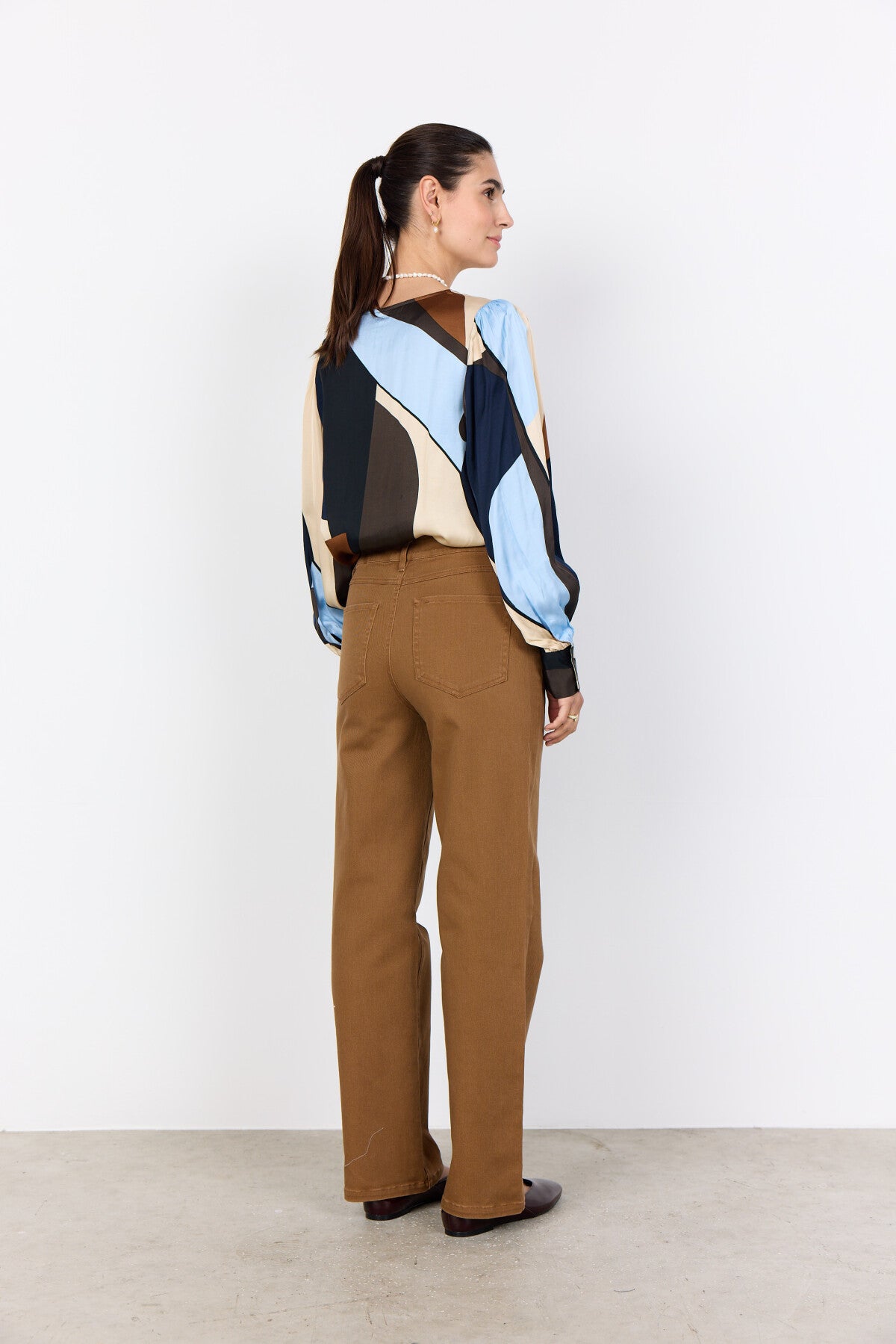 SC-BELL 1 Bluse Lyseblå