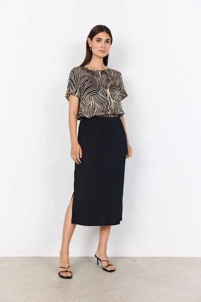 SC-SIGNORA 1 Bluse Sort