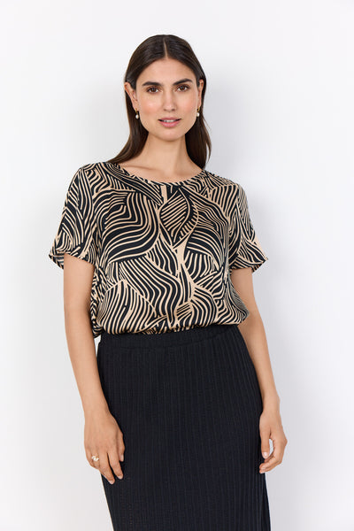 SC-SIGNORA 1 Bluse Sort