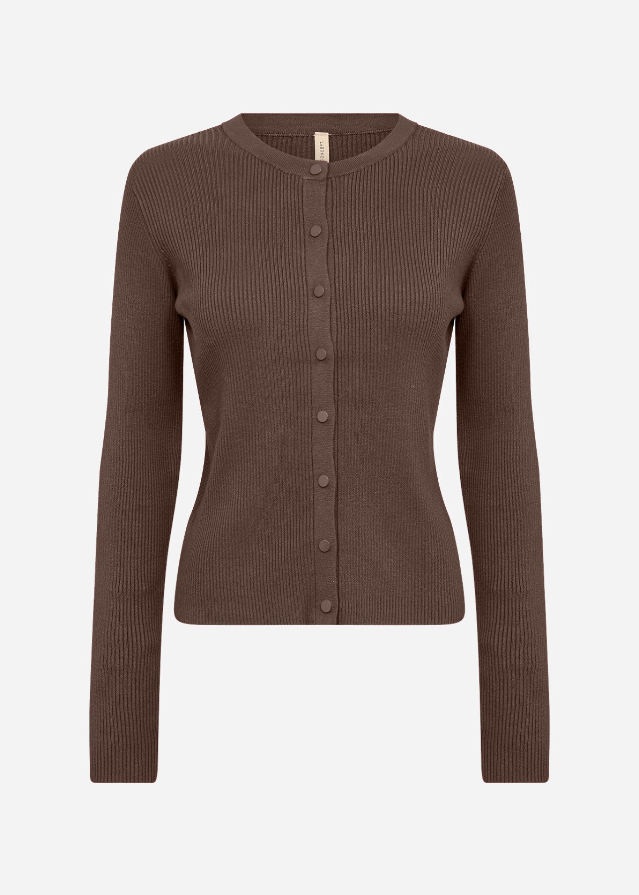 SC-DOLLIE 800 Cardigan Mørk brun