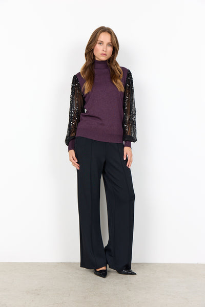 SC-DOLLIE 803 Pullover Lilla