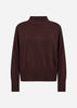 SC-HANNELE 3 Pullover Mørk blomme
