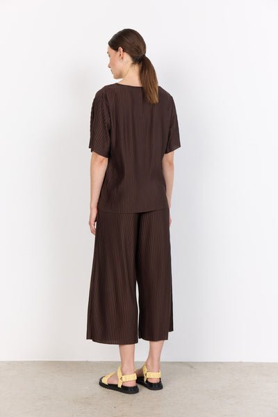 SC-KIRIT 19 Bluse Mørk brun