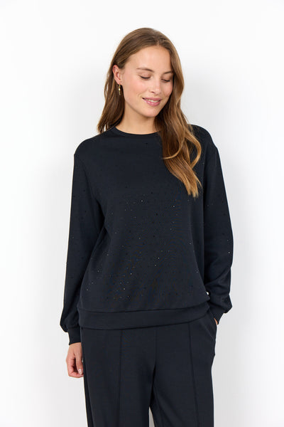 SC-BANU 270 Bluse Sort