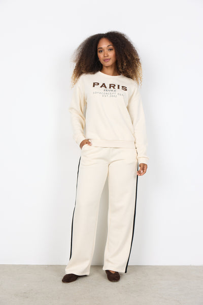 SC-ANGELIN 6 Sweatshirt Creme