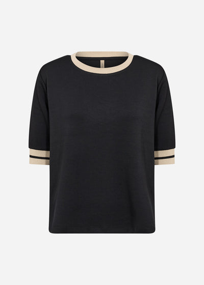 SC-BANU 286 Bluse Sort