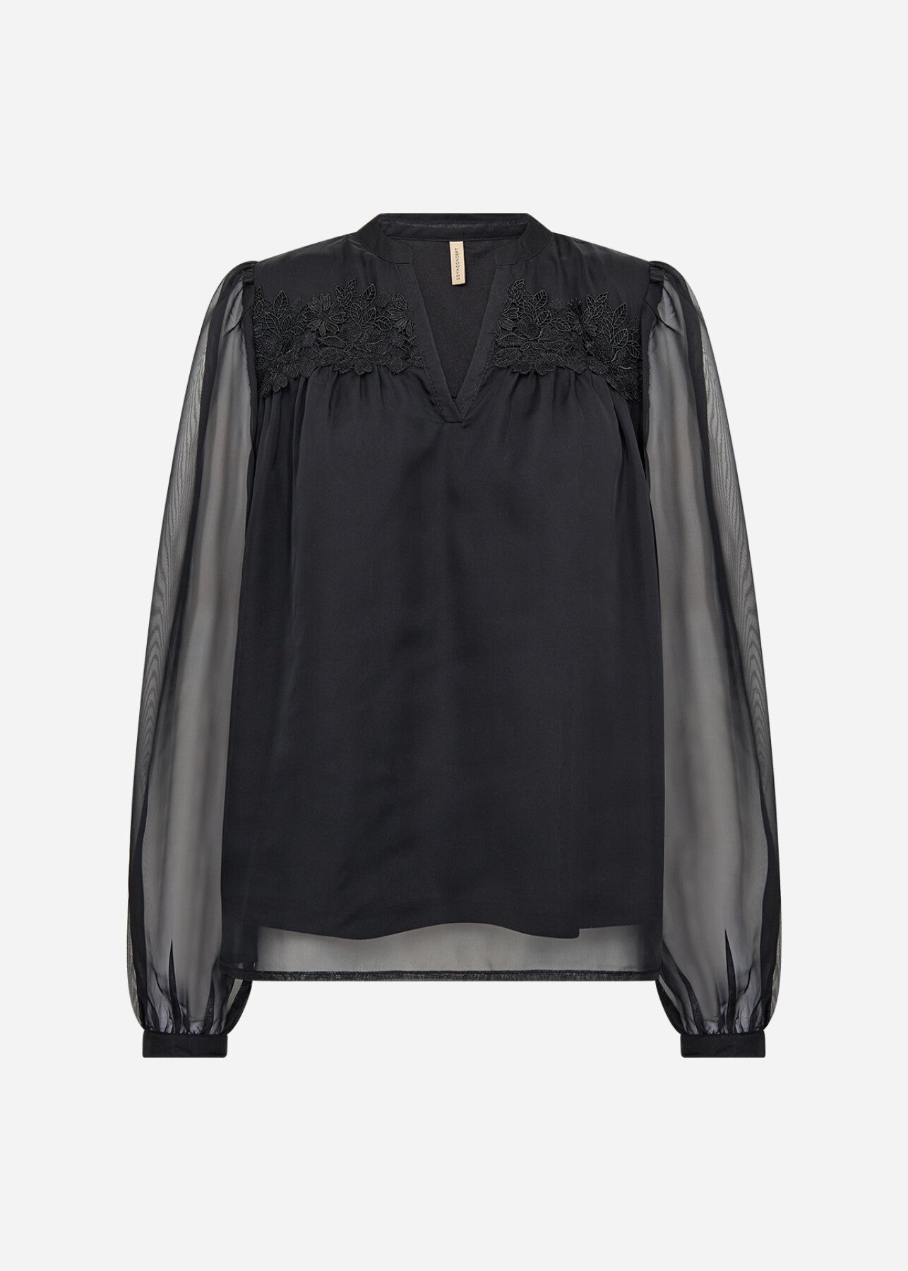 SC-ANNE 1 Bluse Sort