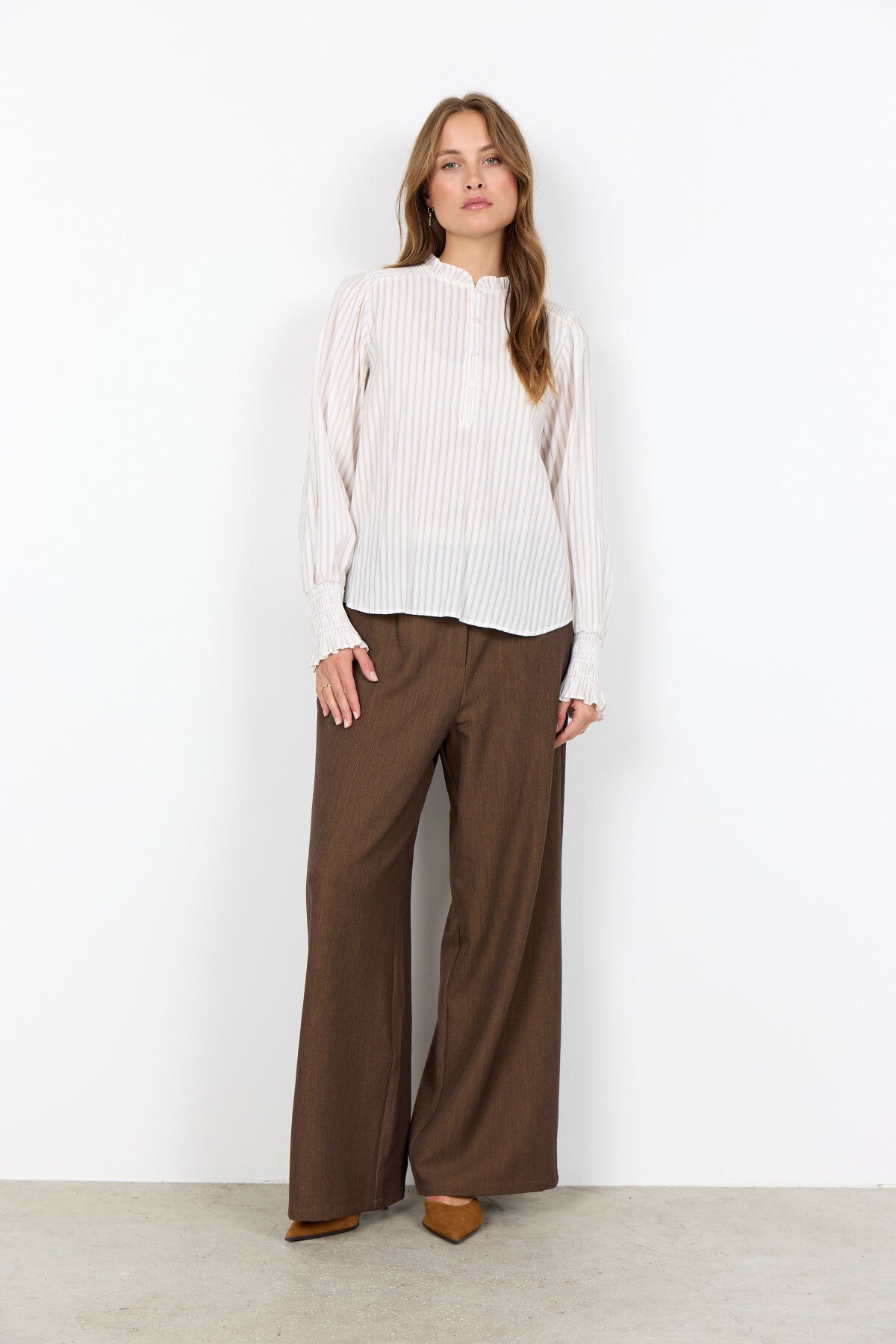 SC-ARIANNE 1 Bluse Brun