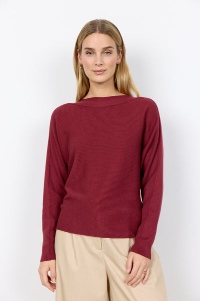 SC-DOLLIE 663 Pullover Rubin rød