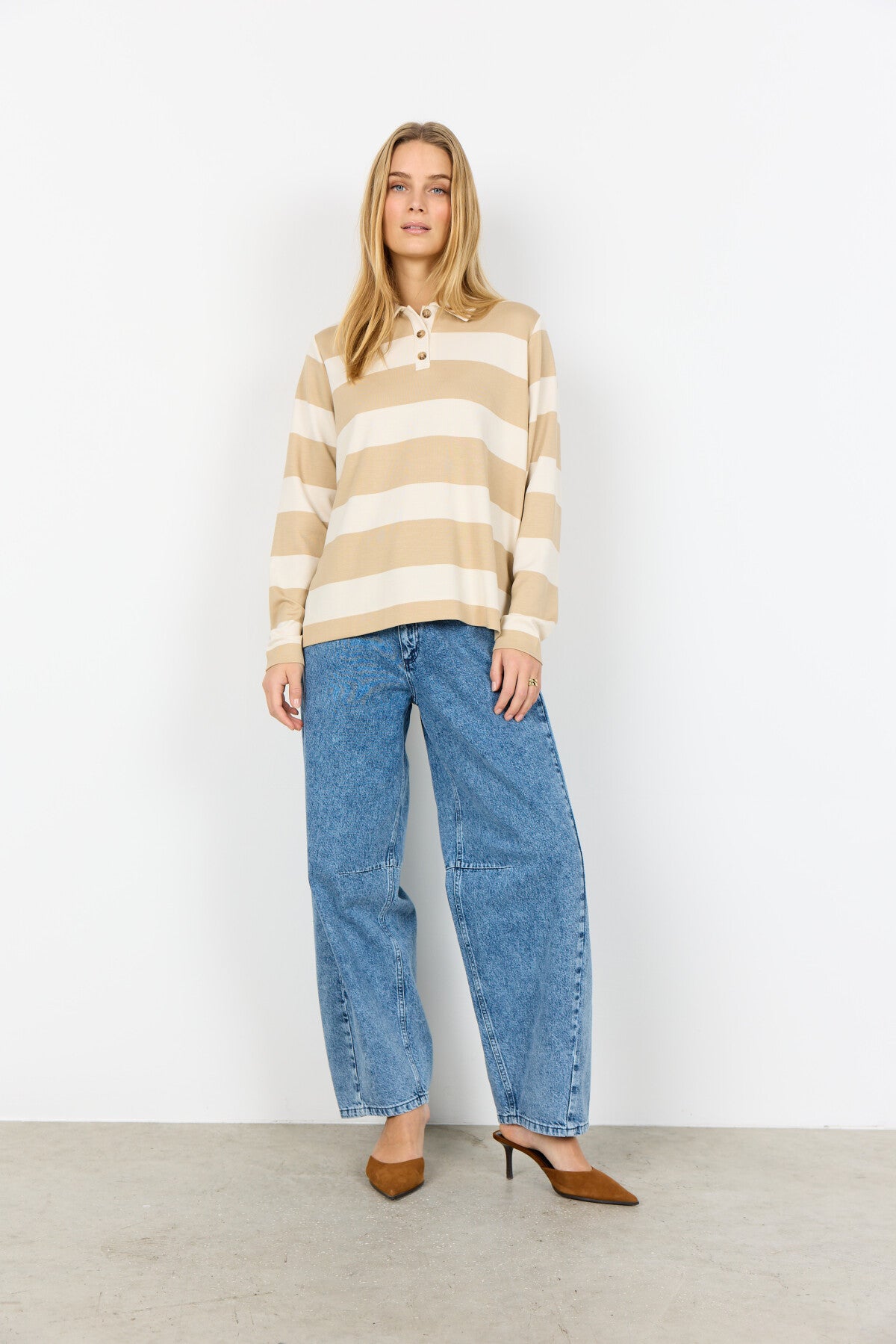 SC-BARNI 48 Bluse Sand