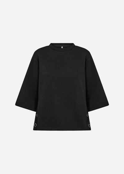 SC-ANGELIN 5 Bluse Sort