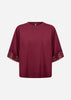 SC-BANU 266 T-shirt Mørk rød