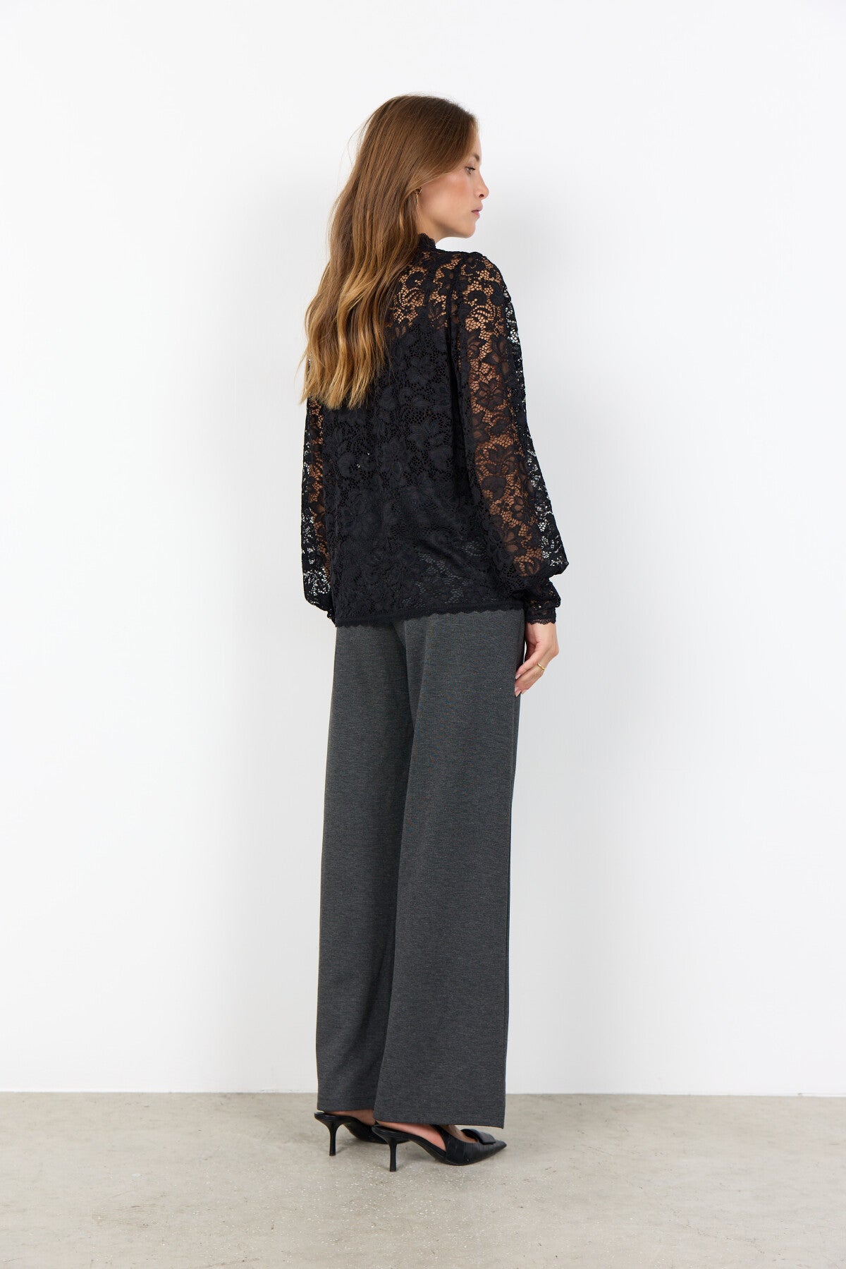 SC-ALGEA 1 Bluse Sort