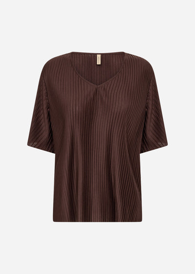 SC-KIRIT 19 Bluse Mørk brun