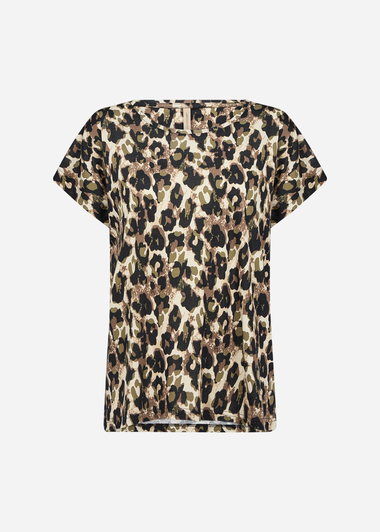 SC-FELICITY AOP 515 T-shirt Oliven