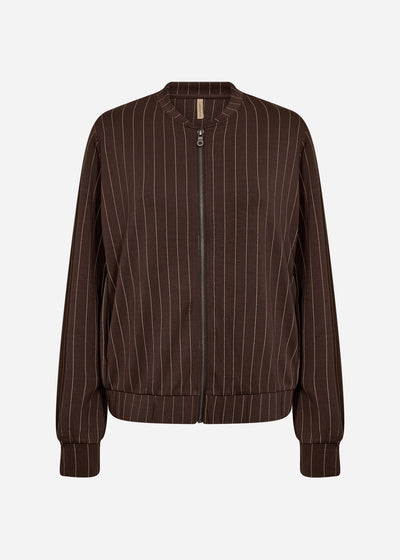 SC-VIVI 2 Cardigan Mørk brun