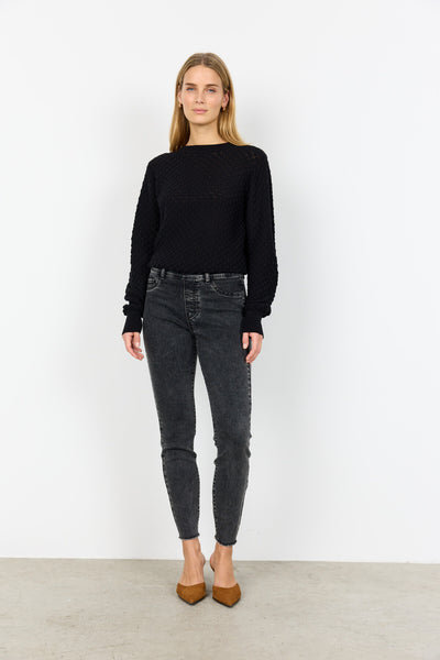 SC-NADIRA 1-B Jeans Mørk grå