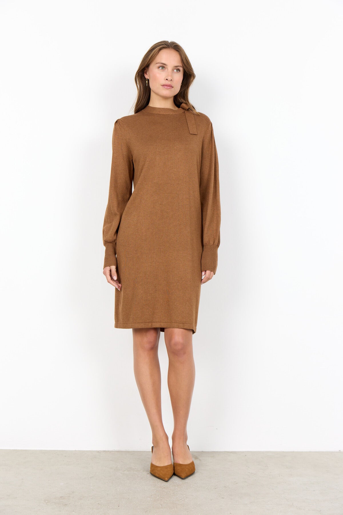 SC-DOLLIE 805 Kjole Brun