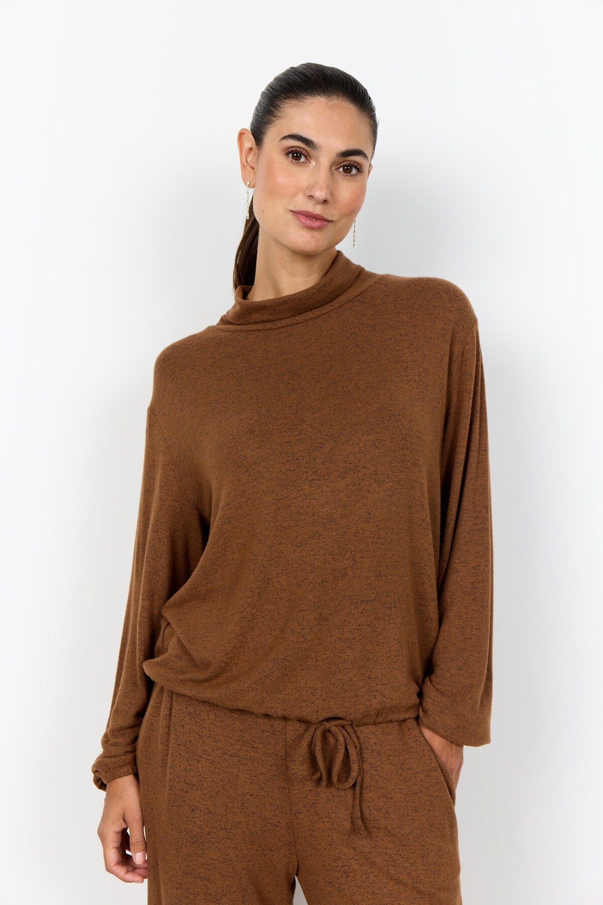 SC-BIARA 147 Bluse Brun