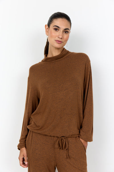SC-BIARA 147 Bluse Brun