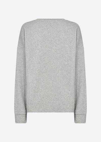 SC-ANGELIN 2 Sweatshirt Lys grå